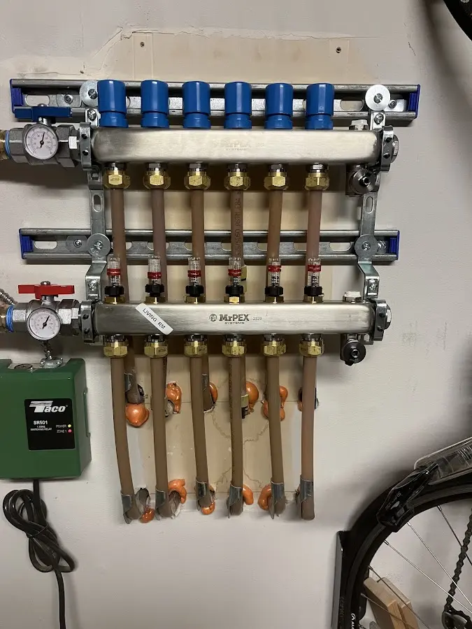 Plumber performing Water Heater Repair at a residential property in South Union